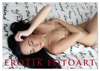 Erotik Fotoart Sexy Models (Tischkalender 2027 DIN A5 quer), C...