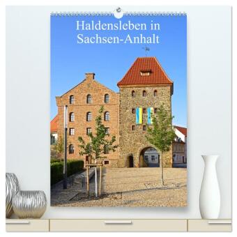 Haldensleben in Sachsen-Anhalt (hochwertiger Premium Wandkalen...
