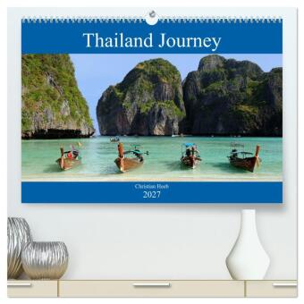 Thailand Journey (hochwertiger Premium Wandkalender 2027 DIN A...