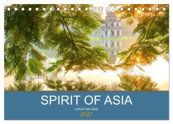 Spirit of Asia (Tischkalender 2027 DIN A5 quer), CALVENDO Mona...