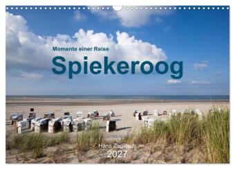 Spiekeroog - Momente einer Reise (Wandkalender 2027 DIN A3 que...