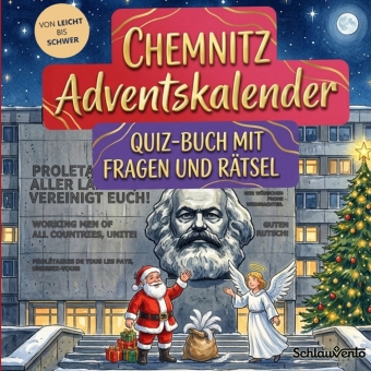 Chemnitz-Adventskalender: Quiz-Buch mit Fragen und Rätsel