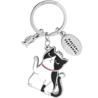 Schlüsselanhänger Motiv "Catboss"