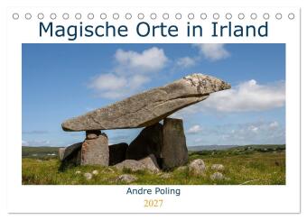 Magische Orte in Irland (Tischkalender 2027 DIN A5 quer), CALV...