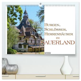 Burgen, Schlösser, Herrenhäuer im Sauerland (hochwertiger Pr...