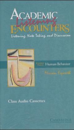 Academic Listening Encounters, Cassette main product photo