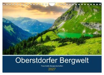 Oberstdorfer Bergwelt (Wandkalender 2027 DIN A4 quer), CALVEND...