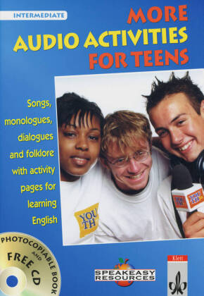More Audio Activities for Teens, 1 Audio-CD m. Kopiervorlagen