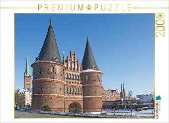 CALVENDO Puzzle Holstentor Lübeck | 2000 Teile Lege-Größe 9...