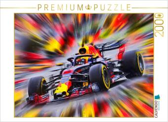 CALVENDO Puzzle Max Verstappen 2000 Teile Puzzle quer | 2000 Teile Lege-Größe 90 × 67 cm Foto-Puzzle für glückliche Stunden