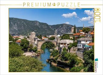 CALVENDO Puzzle Stari Most Mostar | 1000 Teile Lege-Größe 64...