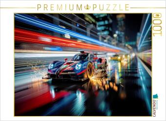 CALVENDO Puzzle Ein Motiv aus dem Kalender Rennsport - Spektak...
