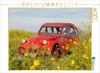 CALVENDO Puzzle Ente im Glebsenf 2000 Teile Puzzle quer | 2000 Teile Lege-Größe 90 × 67 cm Foto-Puzzle für glückliche Stunden