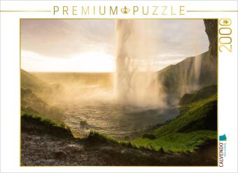 CALVENDO Puzzle Seljandsfoss Island 2000 Teile Puzzle quer | 2000 Teile Lege-Größe 90 × 67 cm Foto-Puzzle für glückliche Stunden