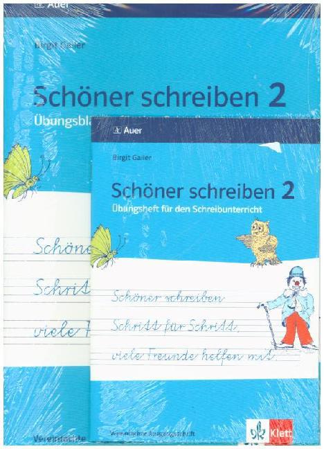Schöner schreiben Schritt für Schritt, viele Freunde helfen mit. Vereinfachte Ausgangsschrift main product photo