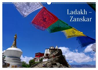 Ladakh - Zanskar (Wandkalender 2027 DIN A3 quer), CALVENDO Mon...