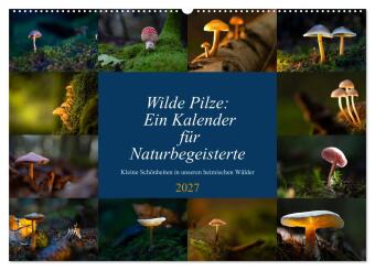 Wilde Pilze: Ein Kalender für Naturbegeisterte (Wandkalender ...