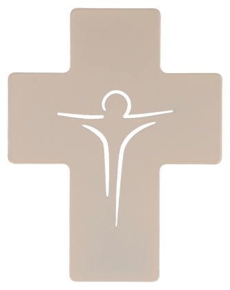 Kreuz aus Metall - Christus