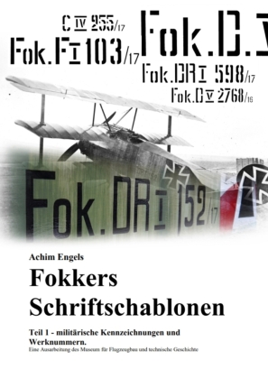 Fokkers Schriftschablonen