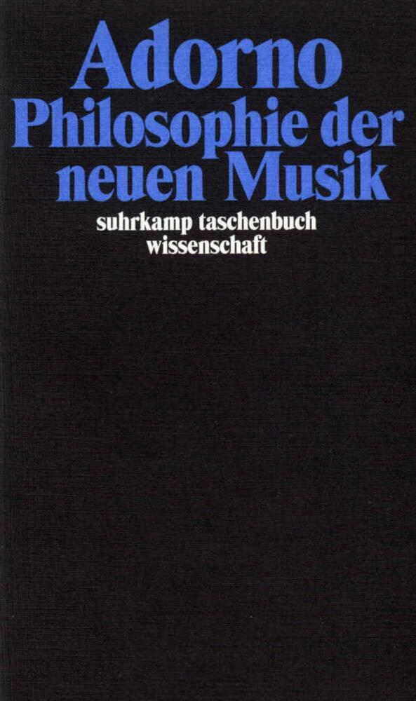 Philosophie der neuen Musik main product photo