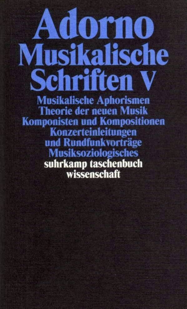 Musikalische Schriften. Tl.5 main product photo
