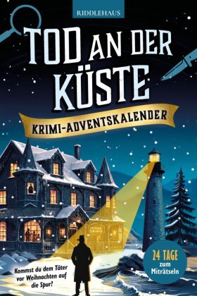 Tod an der Küste: Krimi Adventskalender für Erwachsene mit 2...