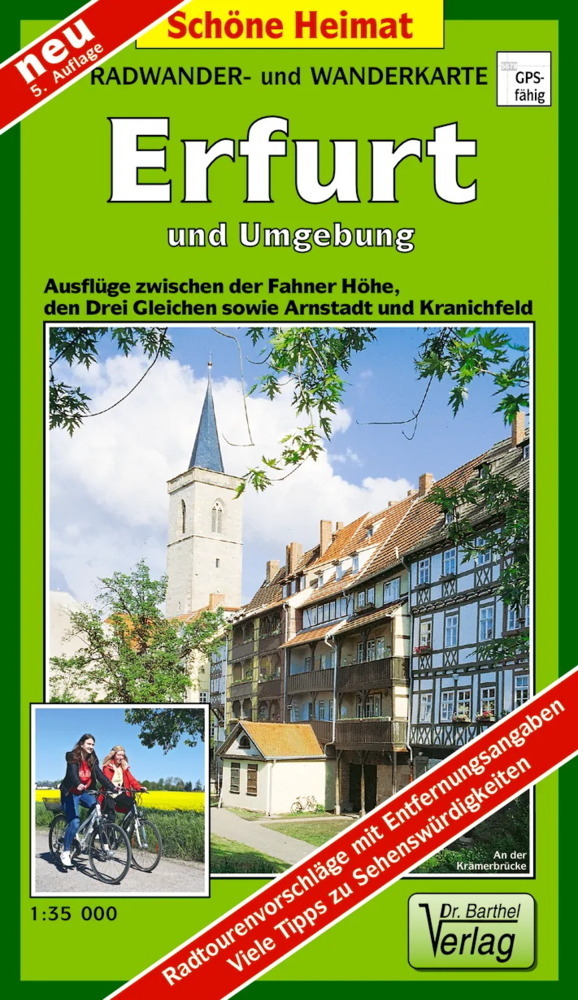 Doktor Barthel Karte Erfurt und Umgebung main product photo