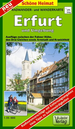 Doktor Barthel Karte Erfurt und Umgebung