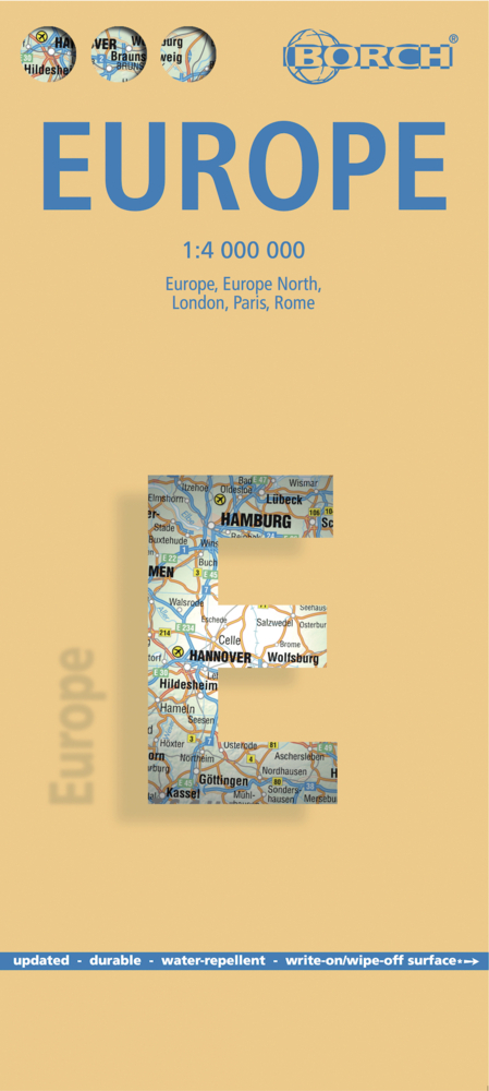 Borch Map Europe. Europa main product photo