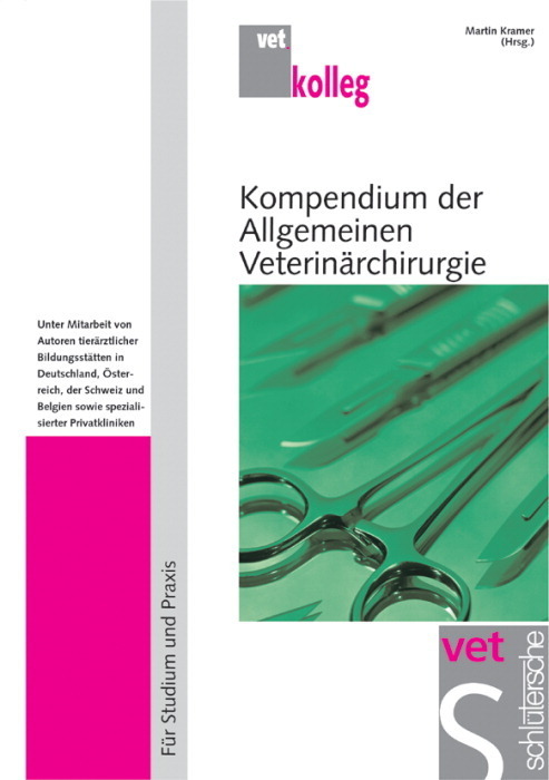 Kompendium der Allgemeinen Veterinärchirurgie main product photo