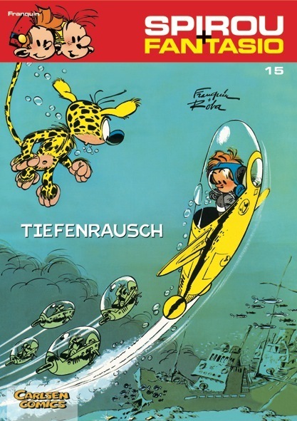 Spirou und Fantasio 15: Tiefenrausch main product photo