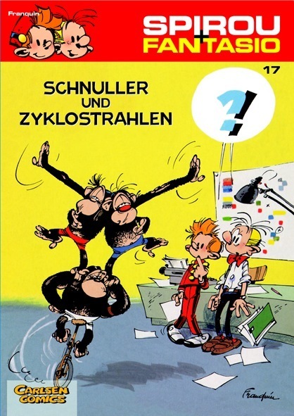 Spirou und Fantasio 17: Schnuller und Zyklostrahlen main product photo