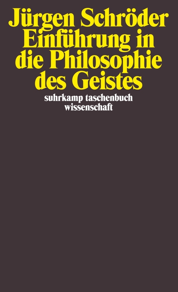 Einführung in die Philosophie des Geistes main product photo