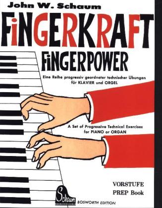 Fingerkraft, Vorstufe. Fingerpower, Prep Book