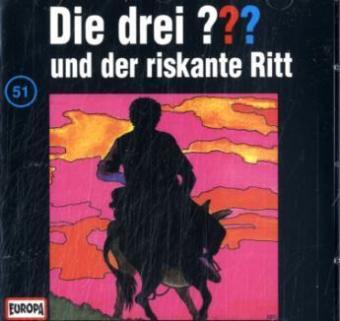 Die drei ??? und der riskante Ritt, 1 Audio-CD