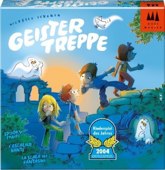 Geistertreppe (Kinderspiel). L' escalier hante. Spooky Stairs. La scala dei fantasmi