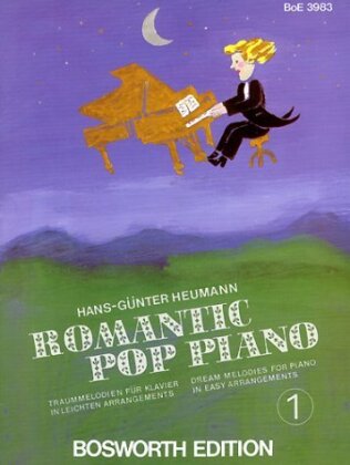 Romantic Pop Piano. Traummelodien für Klavier in leichten Arrangements / Romantic Pop Piano 1. Bd.1