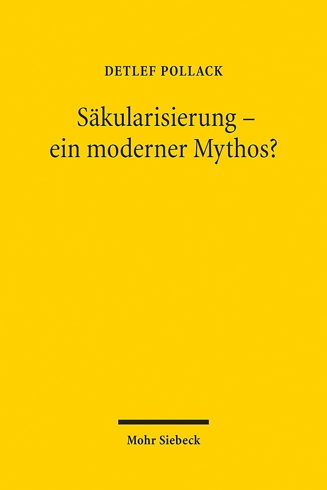Säkularisierung, ein moderner Mythos? main product photo