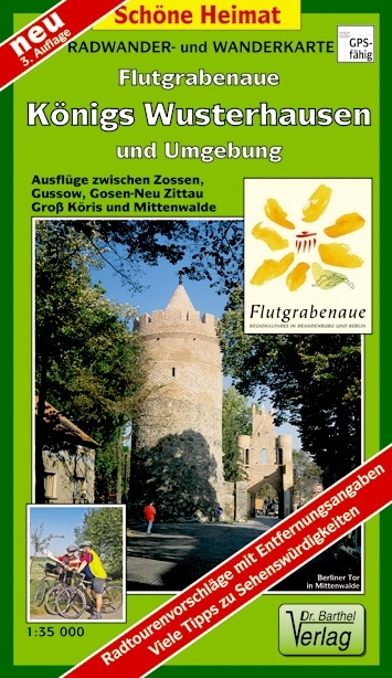 Doktor Barthel Karte Flutgrabenaue, Königs Wusterhausen und Umgebung main product photo