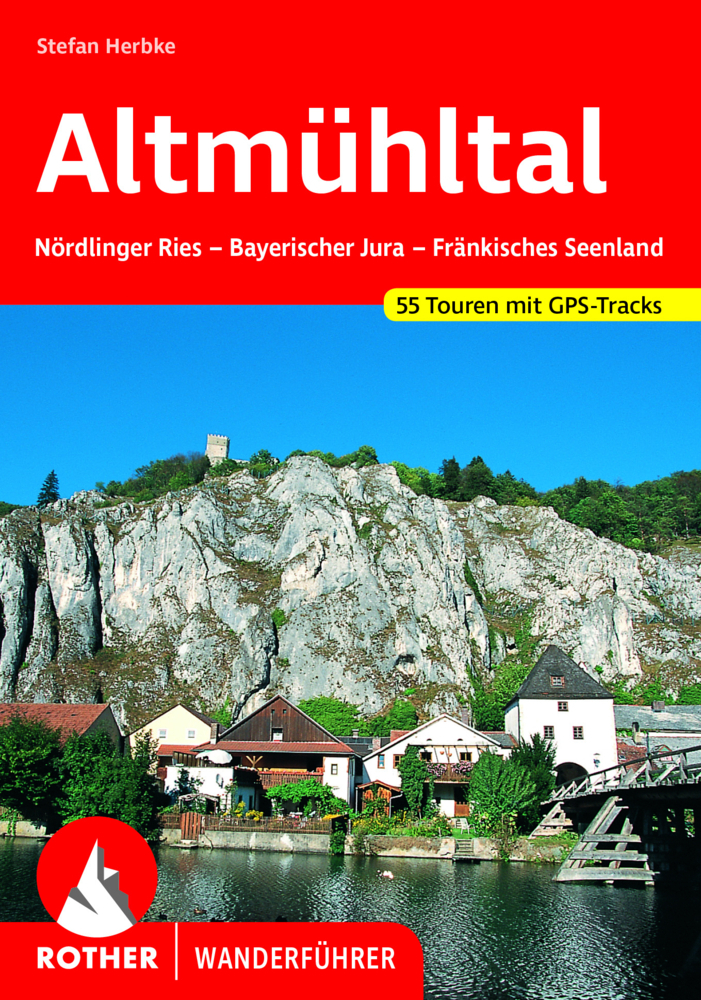 Rother Wanderführer Altmühltal main product photo