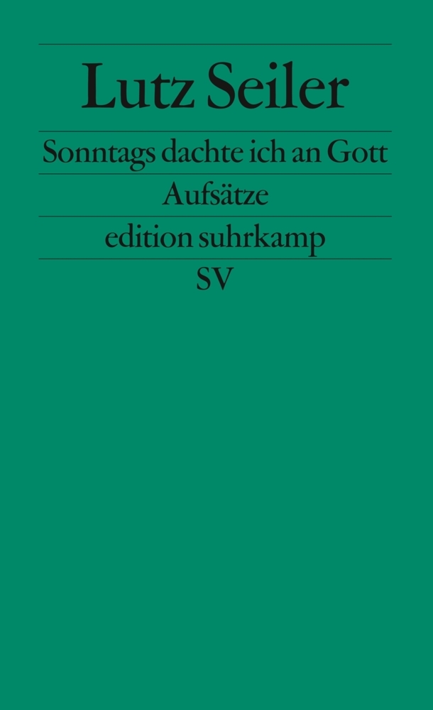 Sonntags dachte ich an Gott main product photo