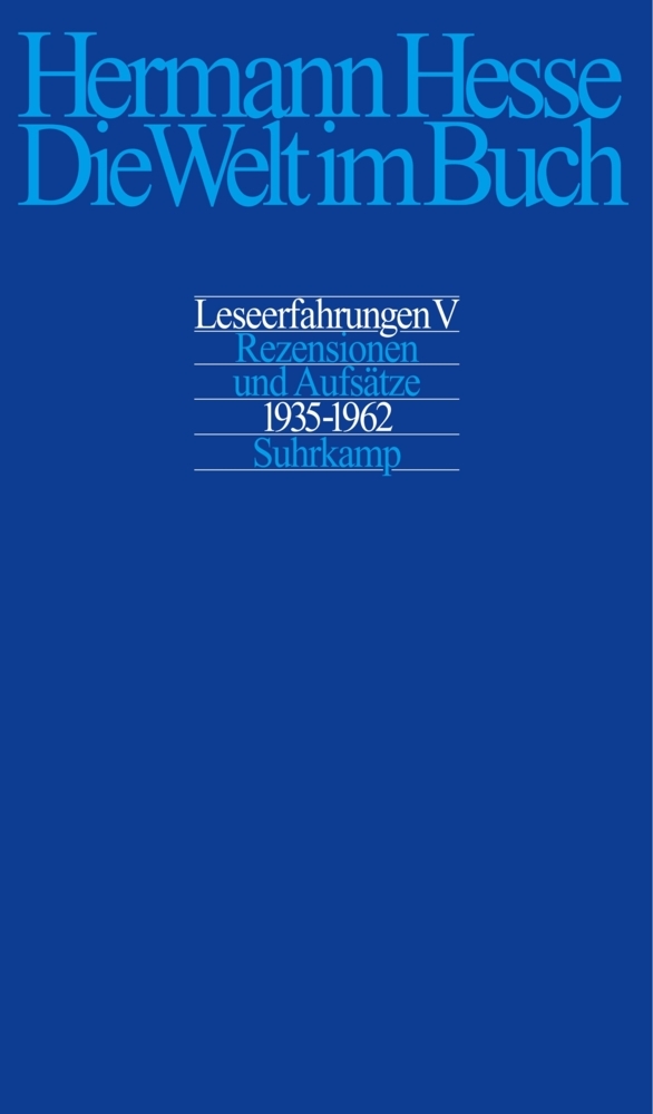 Rezensionen und Aufsätze aus den Jahren 1935-1962 main product photo