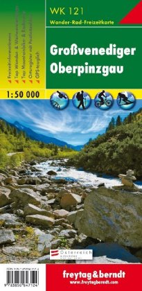 Freytag & Berndt Wander-, Rad- und Freizeitkarte Großvenediger, Oberpinzgau