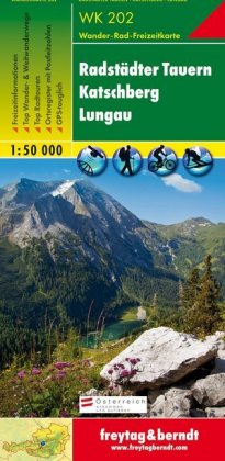 Freytag & Berndt Wander-, Rad- und Freizeitkarte Radstädter Tauern, Katschberg, Lungau