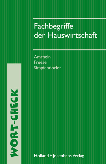 Fachbegriffe der Hauswirtschaft main product photo