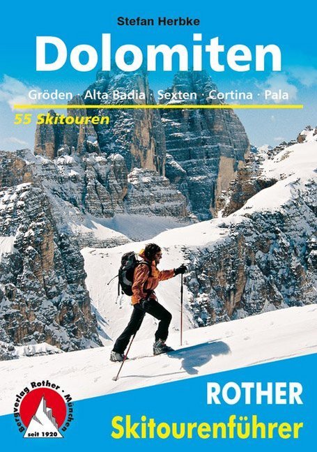 Rother Skitourenführer Dolomiten main product photo