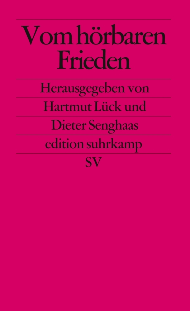 Vom hörbaren Frieden main product photo