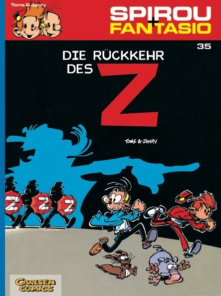 Spirou und Fantasio 35: Die Rückkehr des Z main product photo