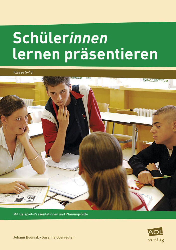 Schüler/innen lernen präsentieren main product photo