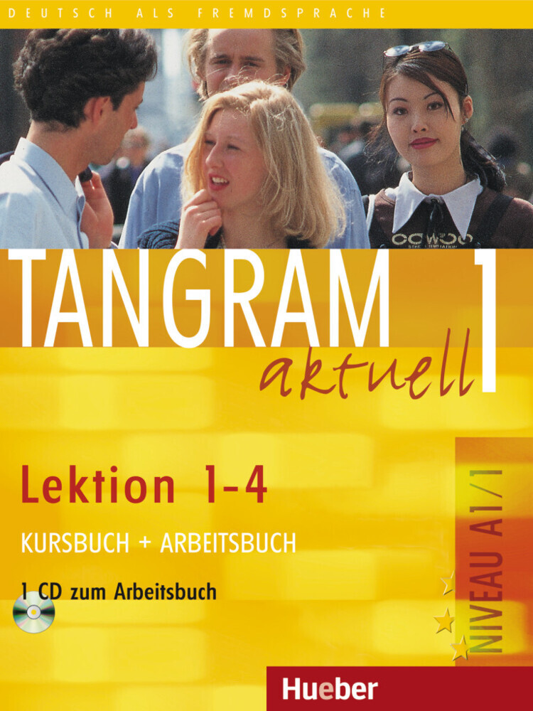 Tangram aktuell 1 - Lektion 1-4, m. 1 Buch, m. 1 Audio-CD main product photo